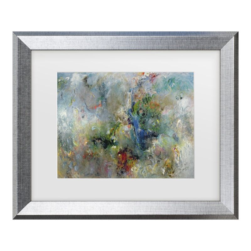 Jane Deakin «Valley Of The Waterfalls», art encadré mat, Argent, H 19,5 po x l 23,5 po x P 0,75 po