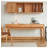 Contemporary Desk: Solid Wood & Efficient Storage-109912167