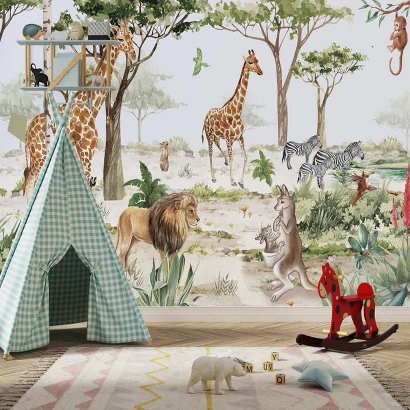 Savanna Friends Adventure - Édition Toy Corner, L 108 po x l 96 po