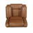 Arland Contemprary Faux Leather Pillow Back Recliner-1803024052