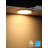 6" 5CCT Dimmable LED Recessed Light with Junction Box, 12W Ceiling Downlight