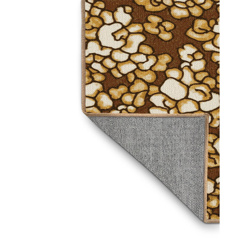  Tapis lavable Popcorn Desserts, Rond 6 pi
