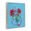 Coquelicots vifs dans un vase transparent, estampe numérique, design par Susan Lugar
