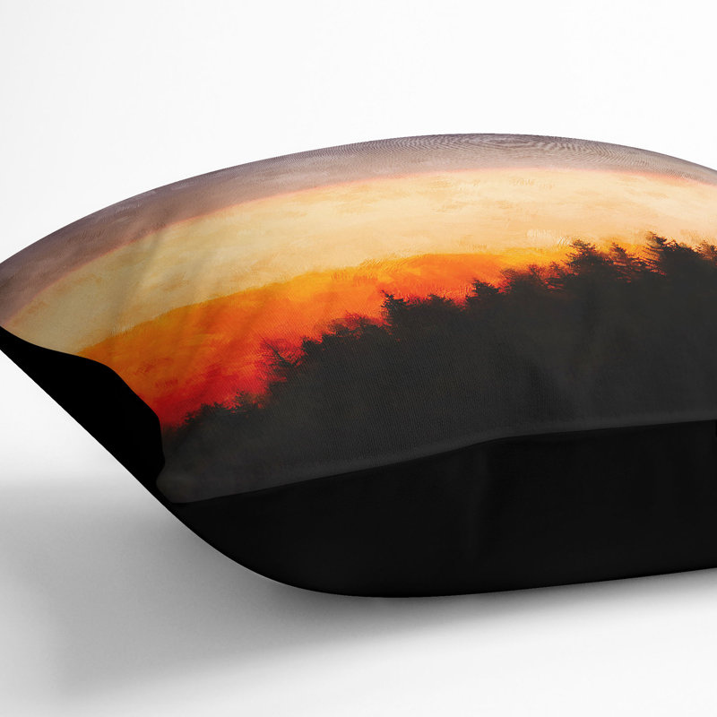 Square Cushion, 40cm H x 40cm W x 15cm D, Black