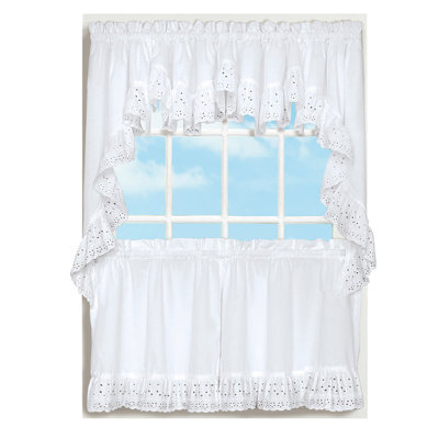 Vienna Sample Eyelet Window Curtain