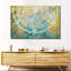 Symbole de mandala exquis sur toile-2033548825