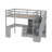 Alayziah Kids Twin Size Loft Bed-2001101182