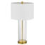 Lampe de table en verre Dajaha