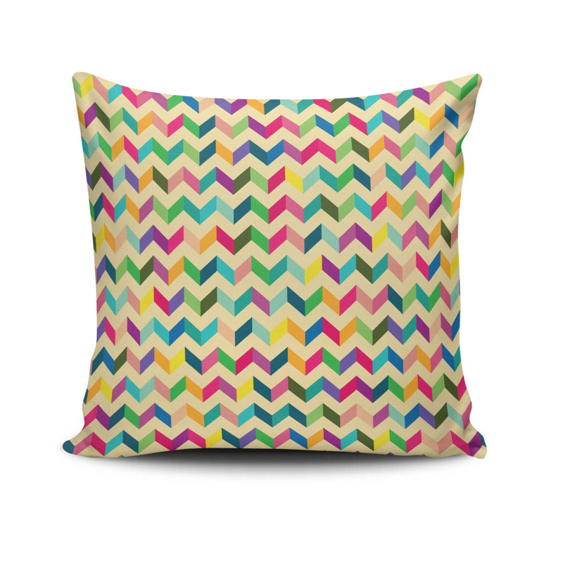 Housse de coussin décorative, 17 x 17 pouces, 50% coton / 50% polyester | Lavable à la machine à 104 ° F, repassable, fermeture à glissière dissimulée | Parfait pour le salon, la chambre à coucher et la décoration intérieure élégante