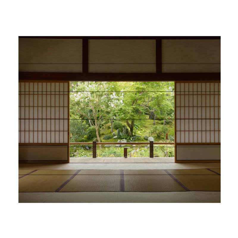 Zone zen sur bois, H 18 po x l 22 po