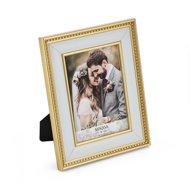 8x10 Beaded Frame with 5X7 Picture Opening