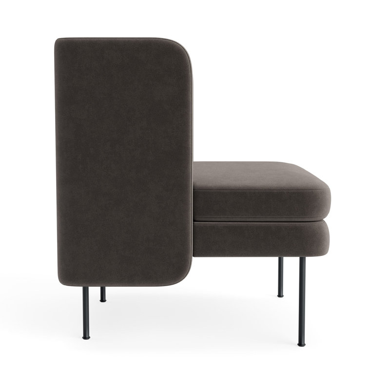 MTO - Bloke Lounge Chair, Storm Velvet