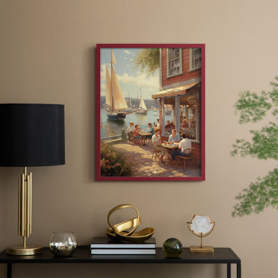 NAUTICAL Series DCXIX, reproduction encadrée - bois massif
