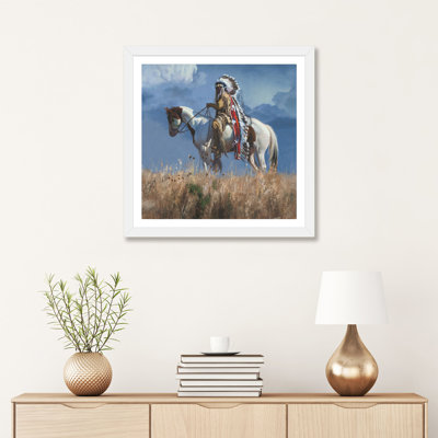 «High Atop the Plains» par David Edward Kucera - reproduction de photo