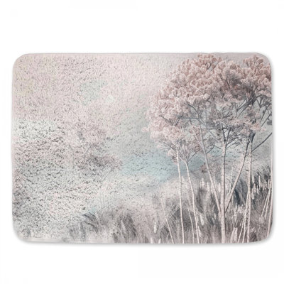 Nathanal Microfiber / Microsuede Non-Slip Bath Mat
