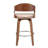 Wood Swivel Barstool