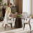 Upholstered Solid Wood Dining Chair-869062997