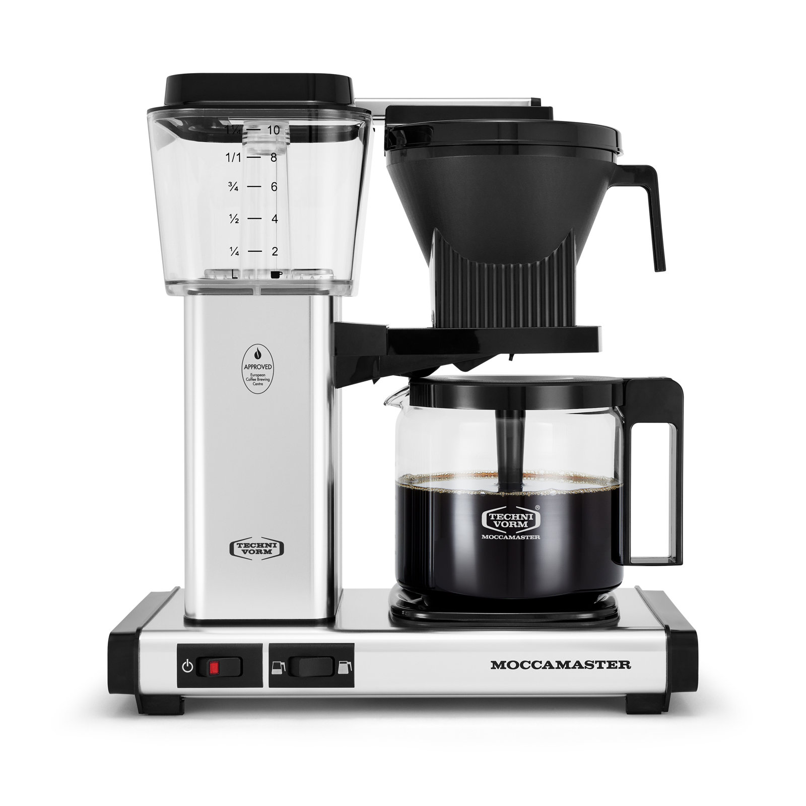 Moccamaster KBGV Select Coffee Maker, Polished Silver