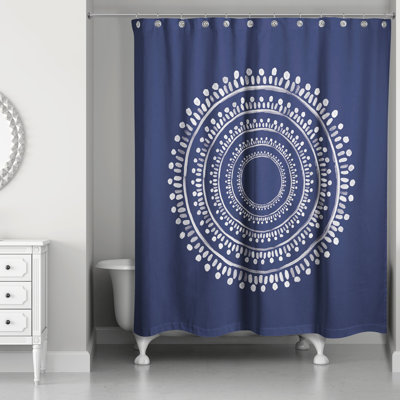 Rideau de douche simple Ayodeji