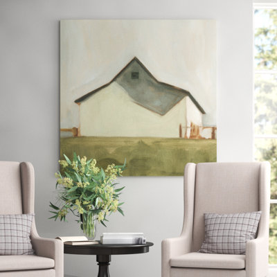 Serene Barn V - Painting on Canvas