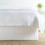 Stone Washed Linen Bed Skirt-39315083-39315086