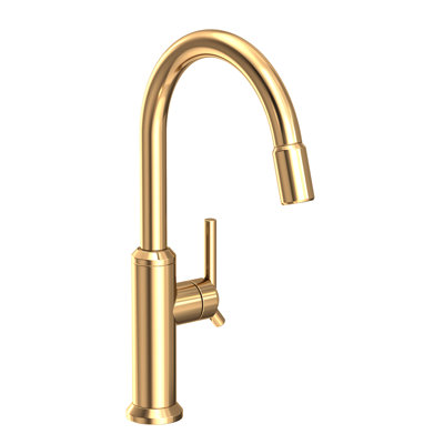 Jeter Single Handle Pull Down Kitchen Faucet