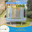 Trampoline pour tout-petits trampoline pour enfants intérieur et extérieur avec panier de basketball