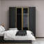 Elina 2 Door Manufactured Wood Wardrobe
