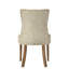 Chaise d'intérieur, ensemble de 2 chaises d'appoint, chaises capitonnées pour la maison