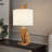 Gold Rabbit Table Lamp with Push Button Switch