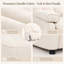 Upholstered Chenille Power Recliner-1862684690