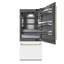 ZLINE Autograph 36 in. White Matte Refrigerator with Gray and Black Accents-385020589