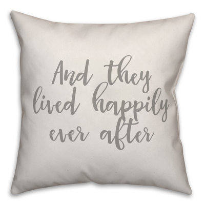 Coussin Happily Ever After