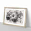 Geranium Flower - Picture Frame Painting Print-56735865-56735867