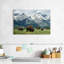 Grand Teton American Buffalo Herd sur toile-445041066