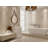 Zilda Leather Frame Round Wall Mirror-1758140111