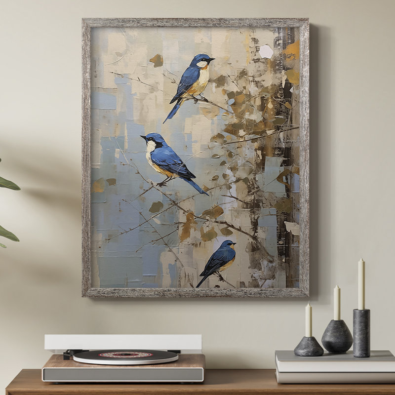 ANIMALS Series Dxxv, reproduction encadrée - bois massif, H 30 po x l 24 po