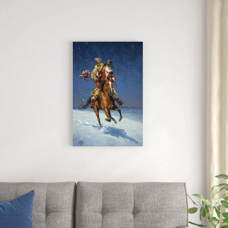 " Midnight Rider " by Jack Sorenson Painting Print, 30" H x 20" W