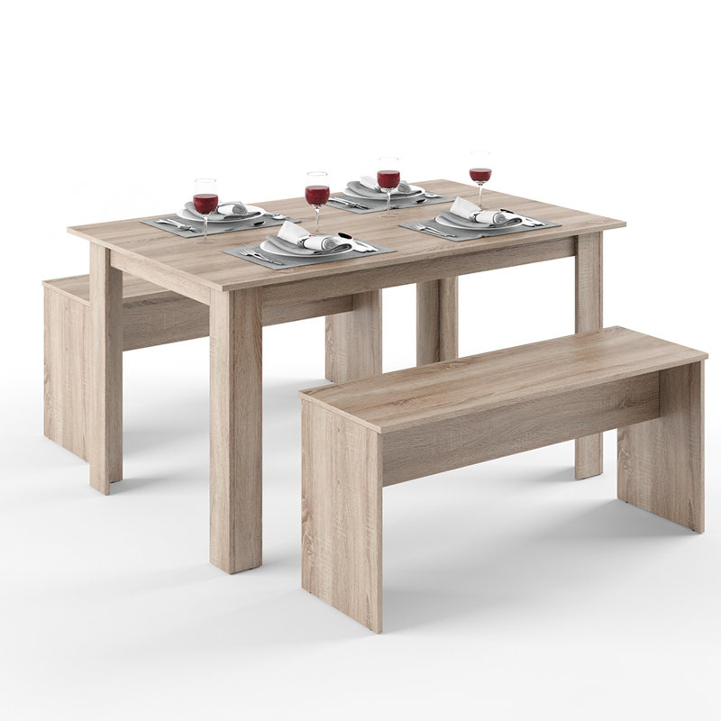 Monette Dining Set, Sonoma oak