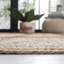 Tapis en jute tissé à la main Weintraub-1136251415