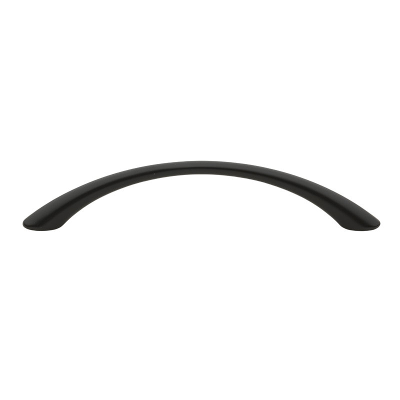 5-1/16" Center to Center Arch Loop Pull, Matte Black, 25