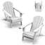 Felten Plastic Folding Adirondack Chair-1301260107