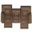 Brown Zero Gravity Dual Power Sofa