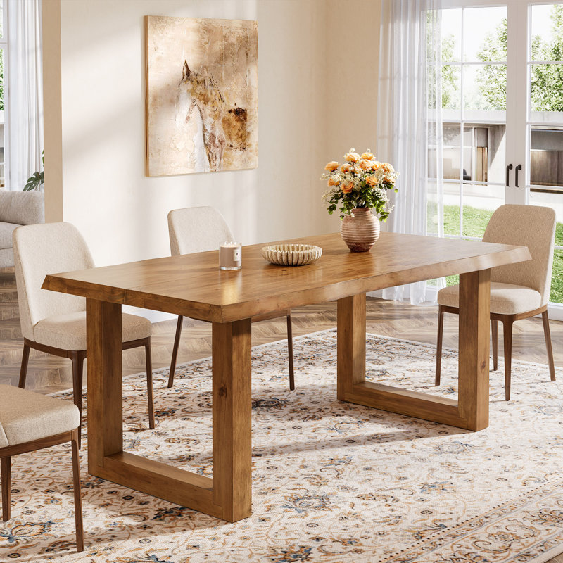 Pine Solid Wood Dining Table