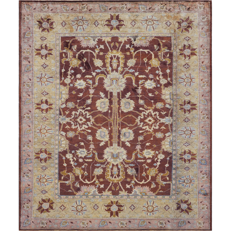 Agra Wool Oriental Indoor Rug