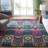 Kline Ikat Hand Tufted Wool Ikat Rug-471769814