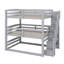 Triple lit superposé avec escalier de rangement-1724550353