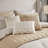 Royce Ivory Jacquard Geometric 10-Piece Queen Comforter Set-111626567-111626565