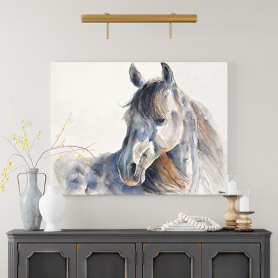 " Looking Back " by Patti Mann Painting Print
