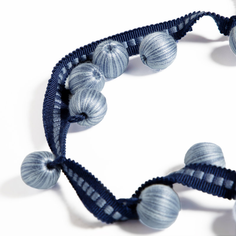 Passementerie Volume I Claude Fabric, Blue